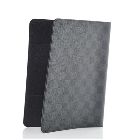 louis vuitton desk agenda damier graphite|damier graphite agenda cover.